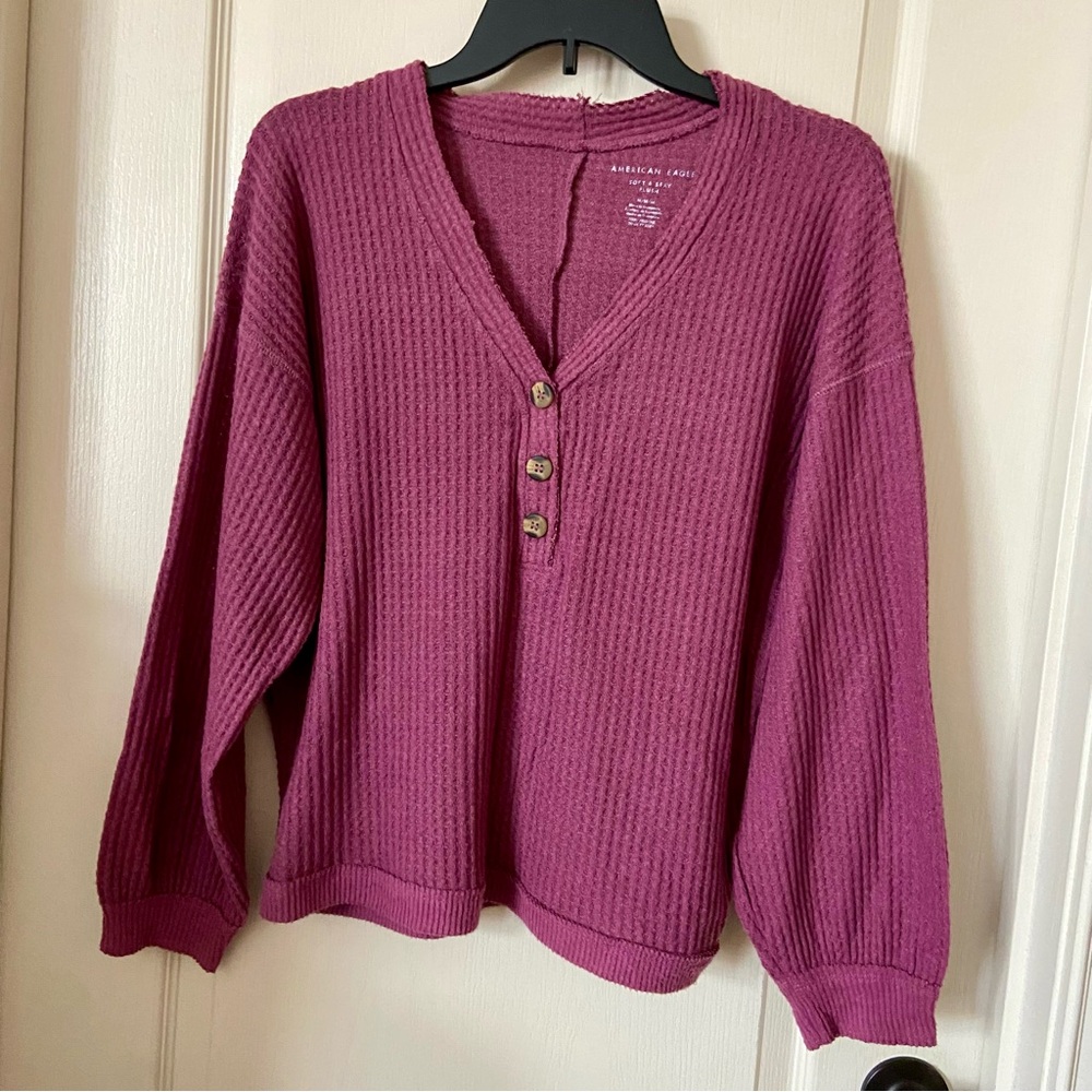 ⭐️American Eagle Soft & Sexy Plush Long Sleeve⭐️